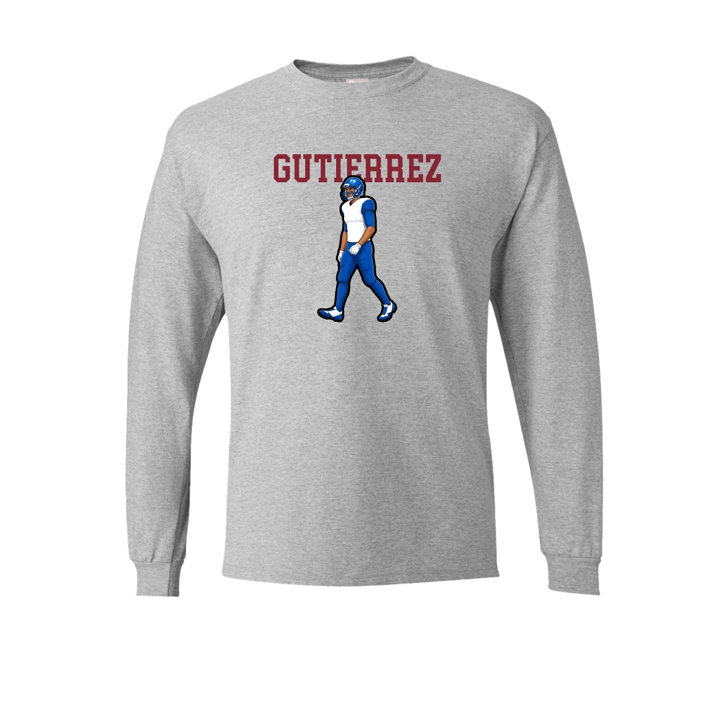 Long Sleeve Tee — Shirsey in Grey
