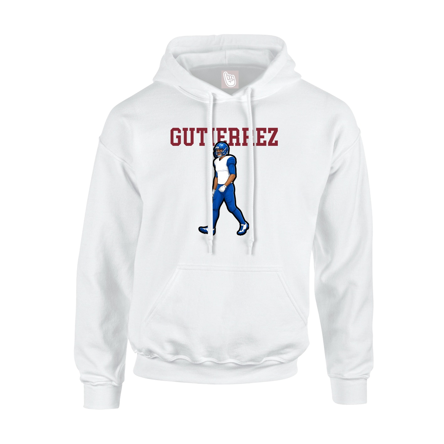 Youth Hoodie — Shirsey in White