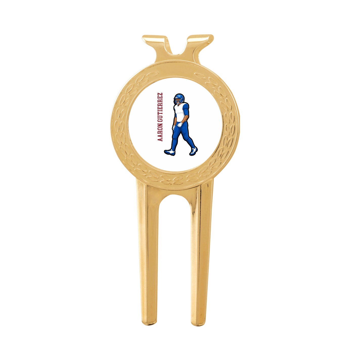 Divot Tool with Ball Marker — Name Vertical in Classic