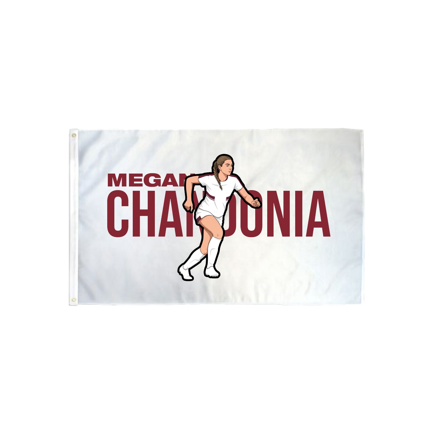 3x5 Flag — Player Name in Classic