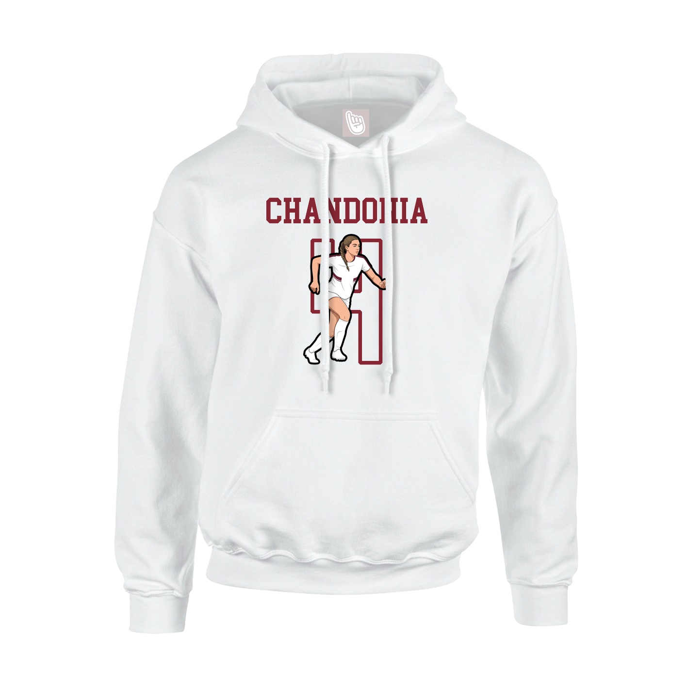 Youth Hoodie — Shirsey in White