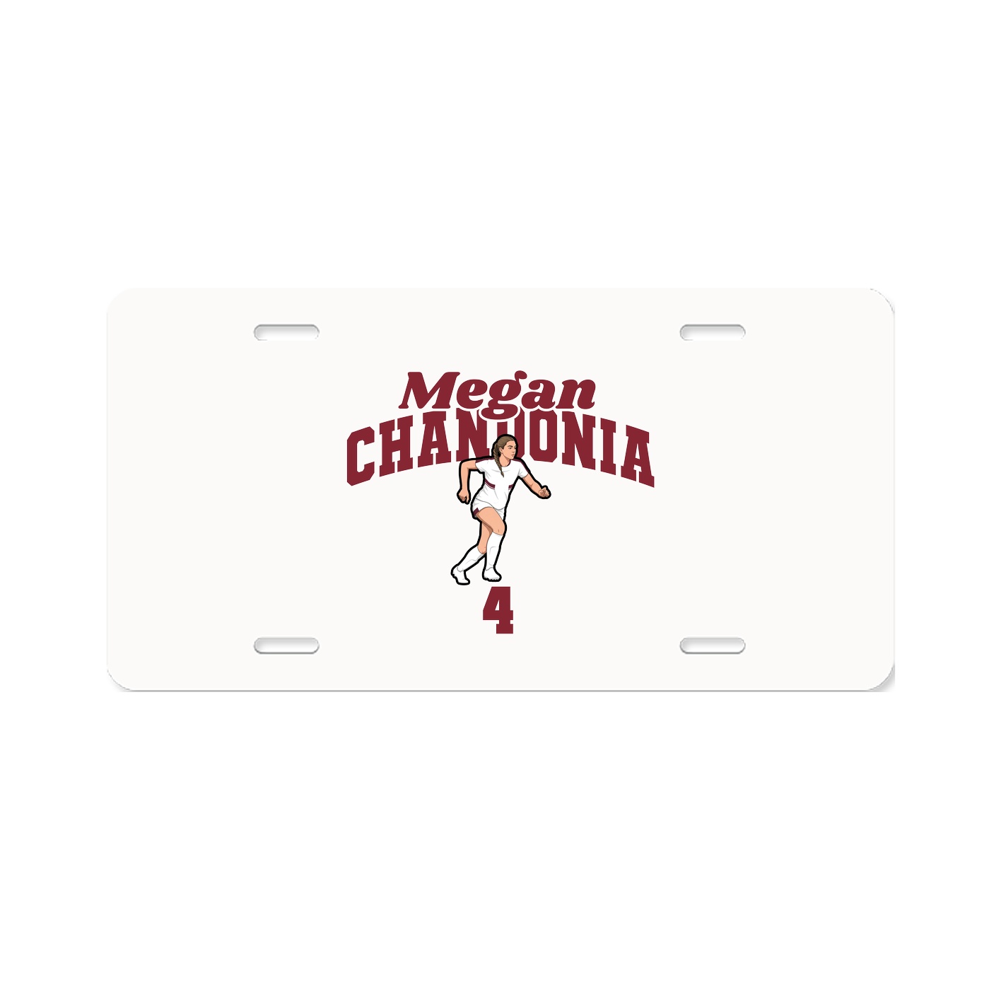 License Plate — Signature Arch in Classic