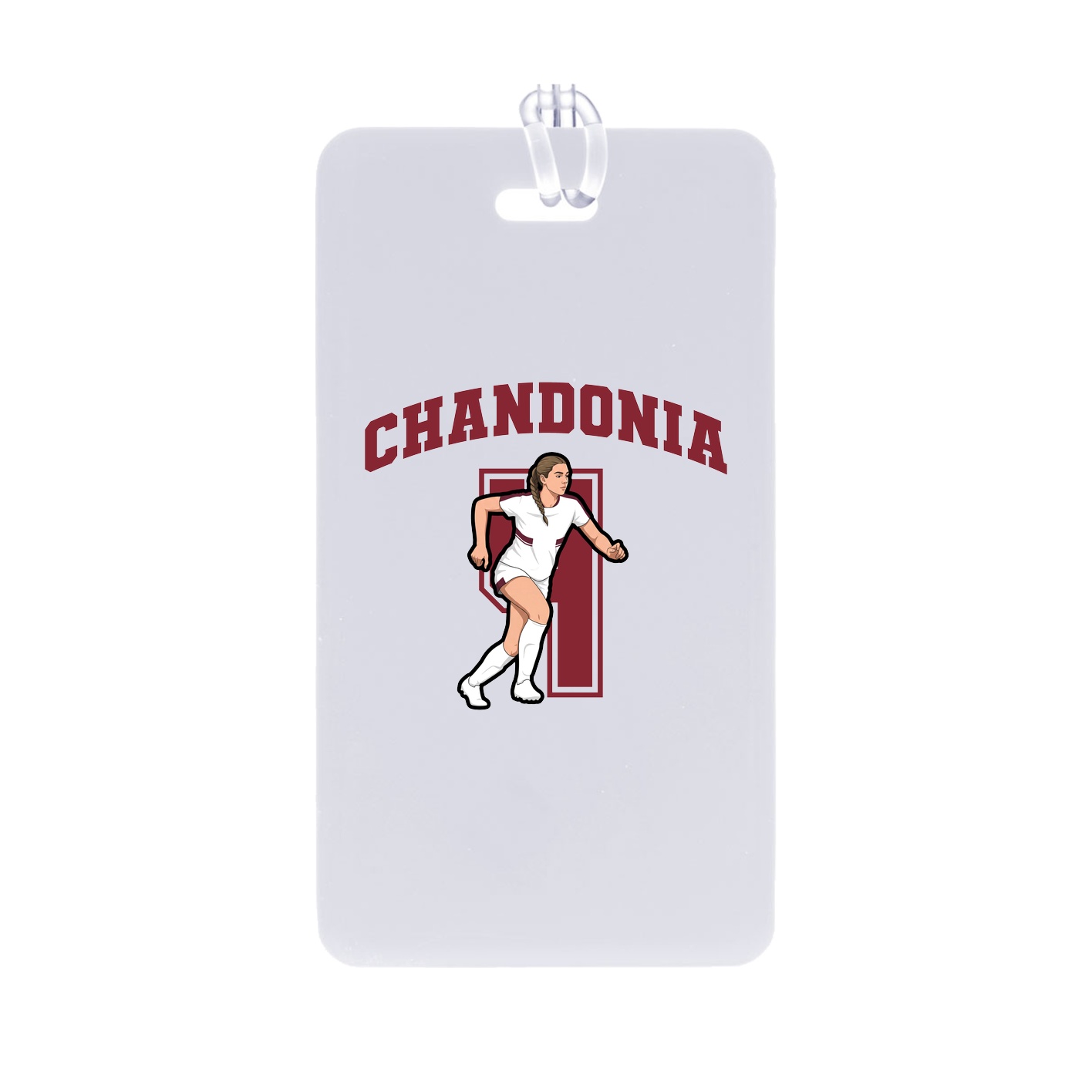Bag Tag — Number in Classic