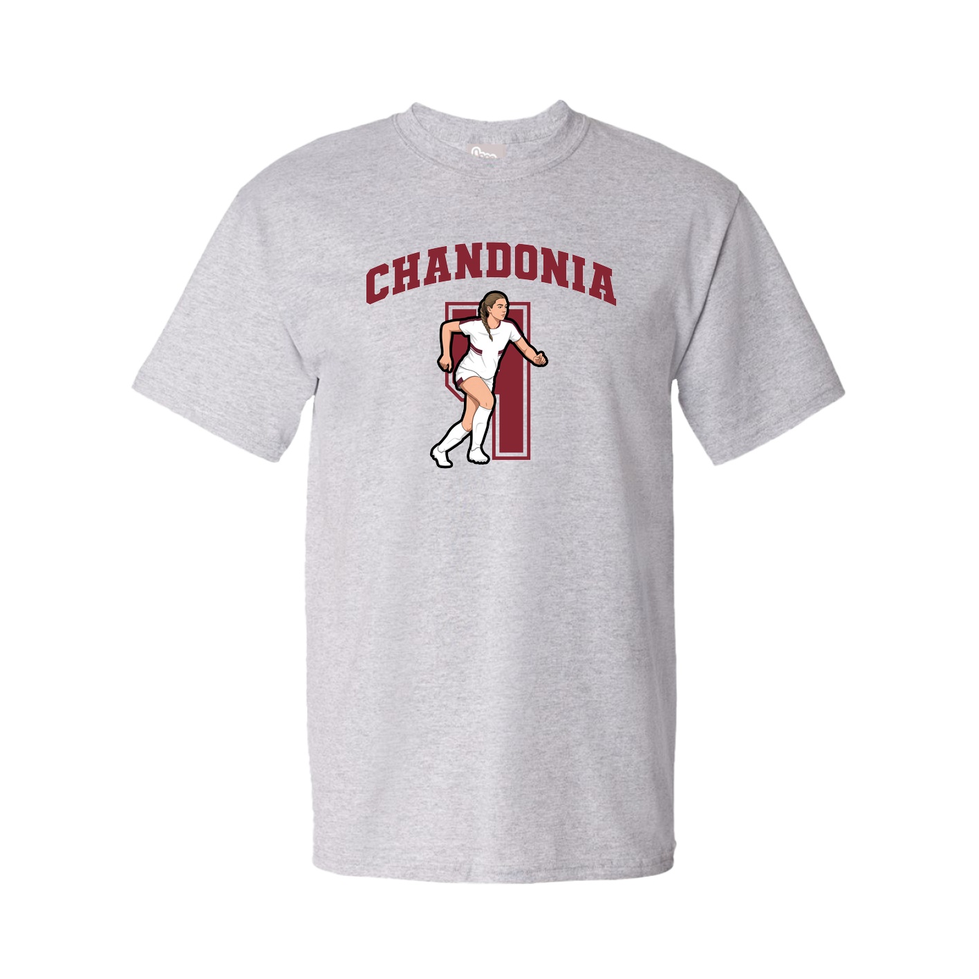 Tee — Number in Grey