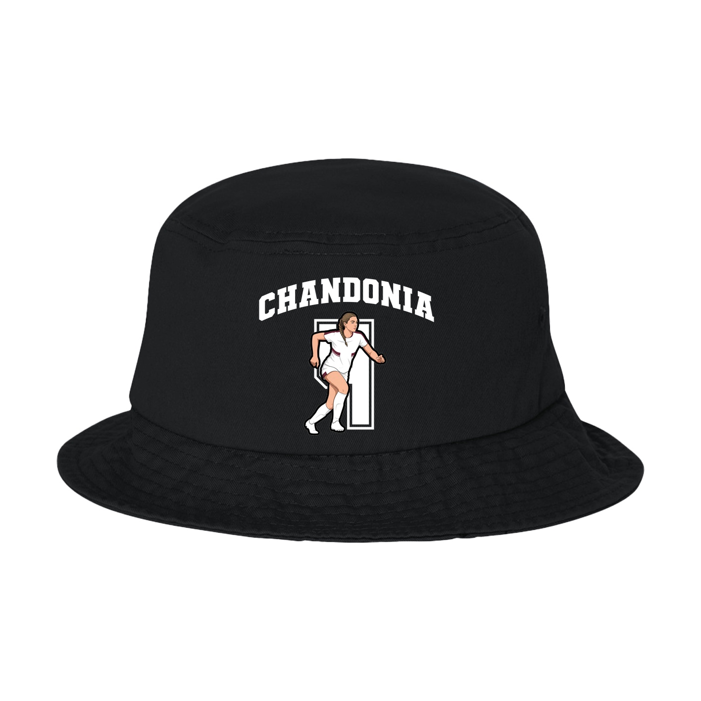 Bucket Cap — Number in Black