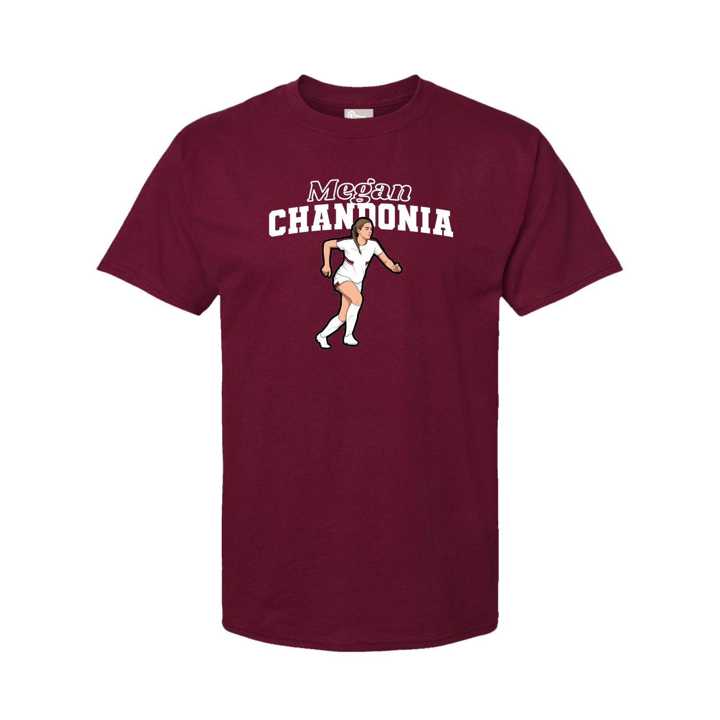Youth Tee — Name Arch in Cardinal