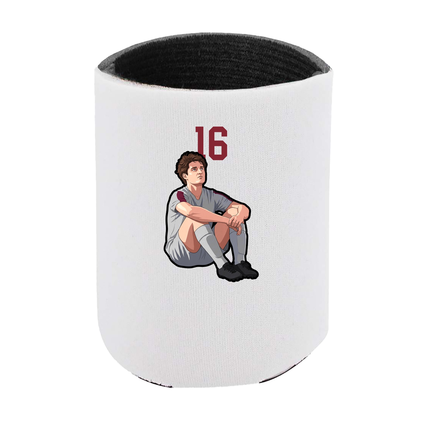 Can Holder — Number Top in White