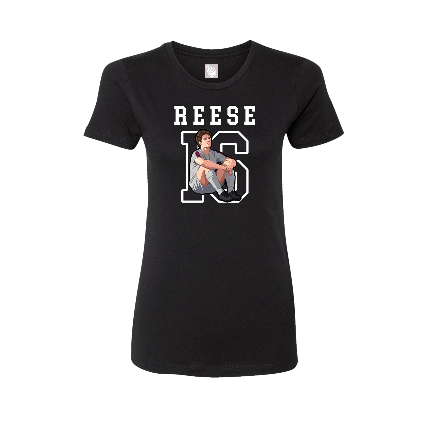 Fitted Women's Tee — Shirsey in Black