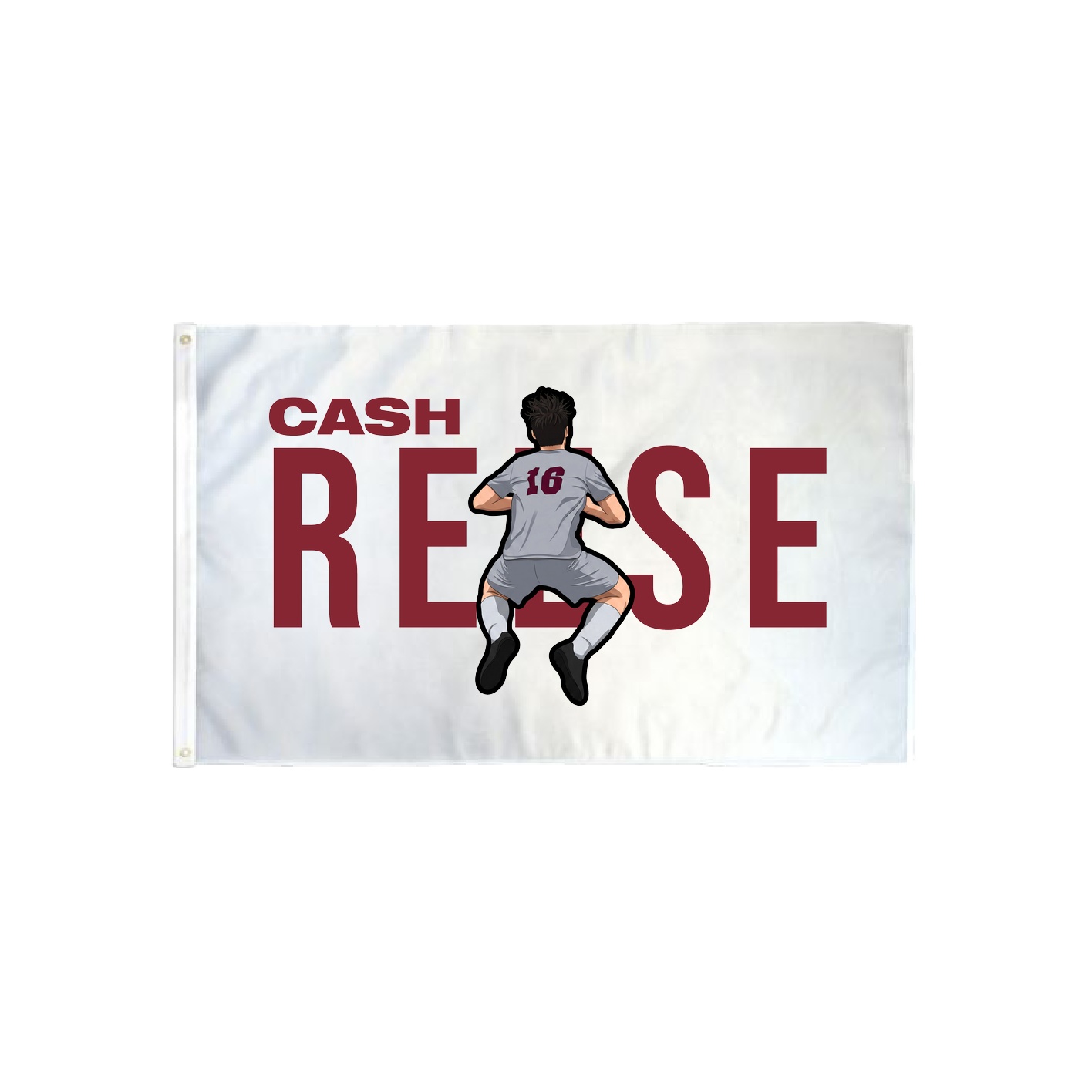 3x5 Flag — Player Name in Classic