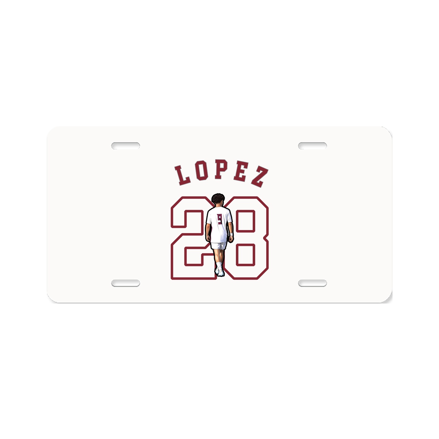 License Plate — Shirsey Arch in Classic
