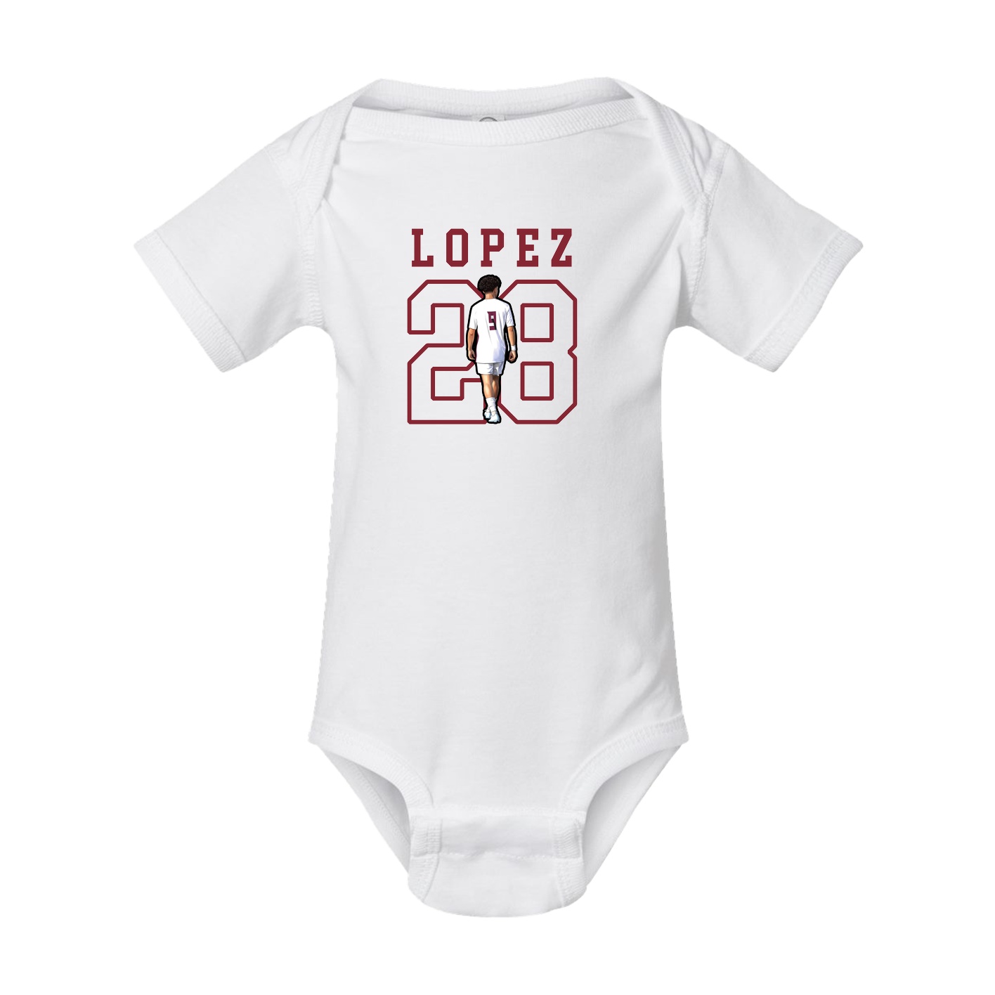 Baby Onesie — Shirsey in White