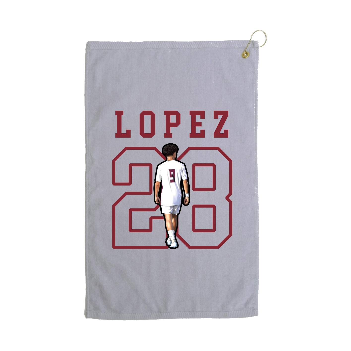 Golf Towel — Shirsey in Grey