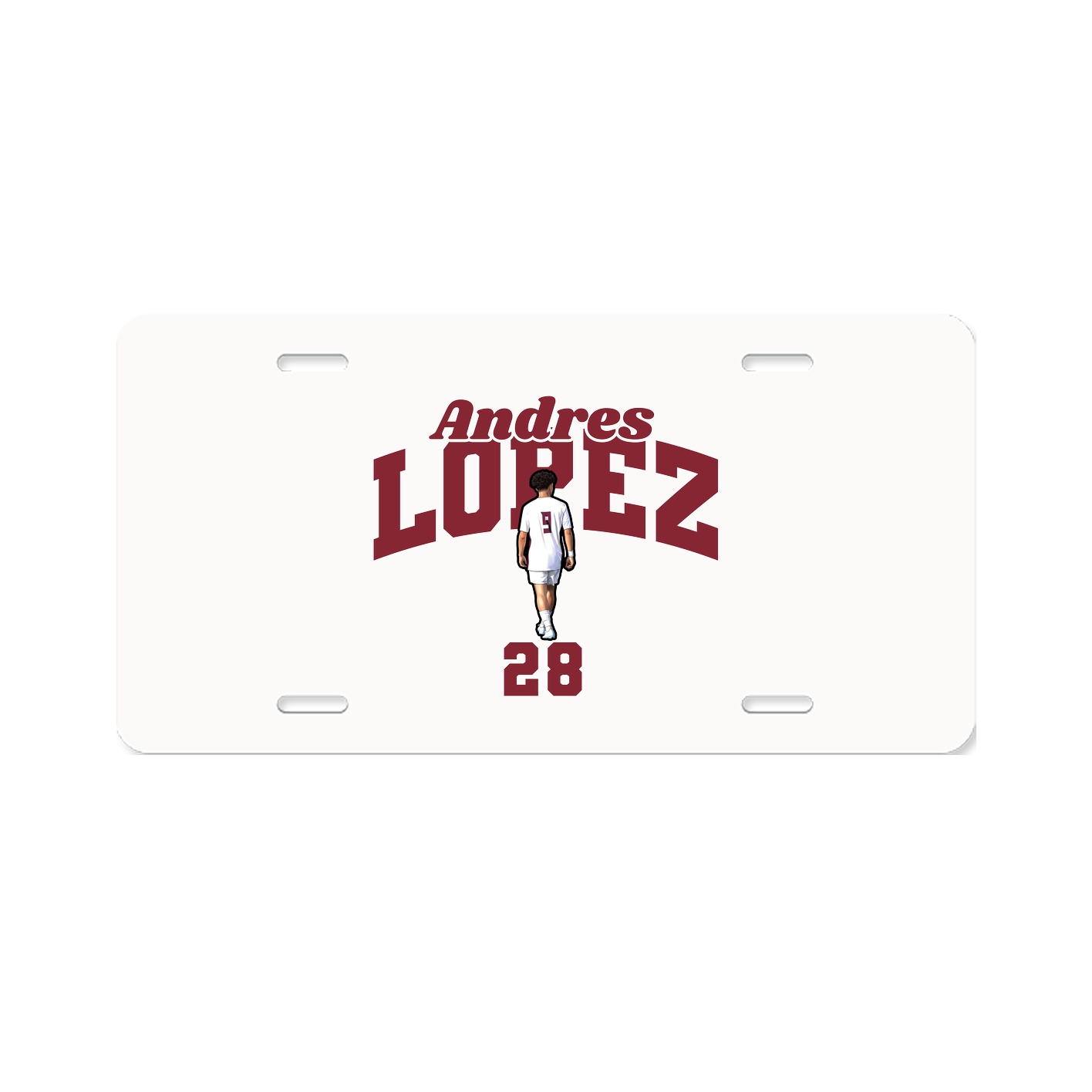 License Plate — Signature Arch in Classic