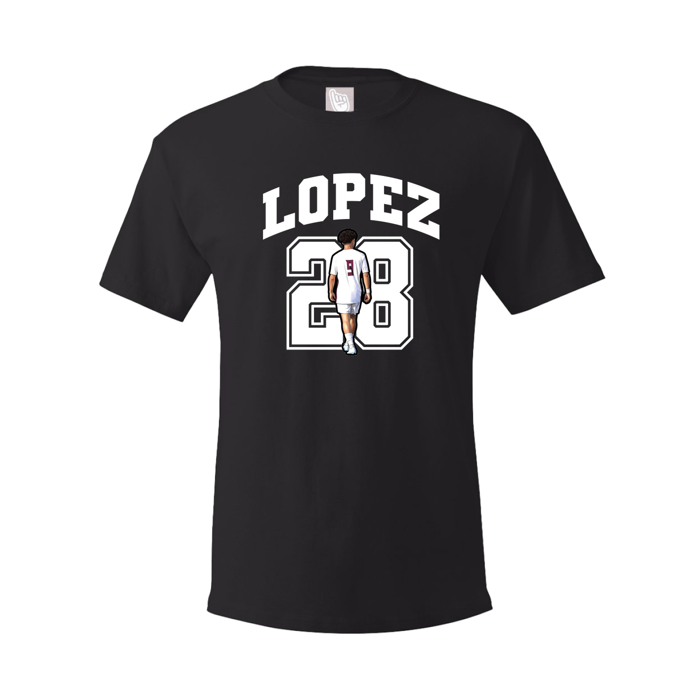 Tee — Number in Black