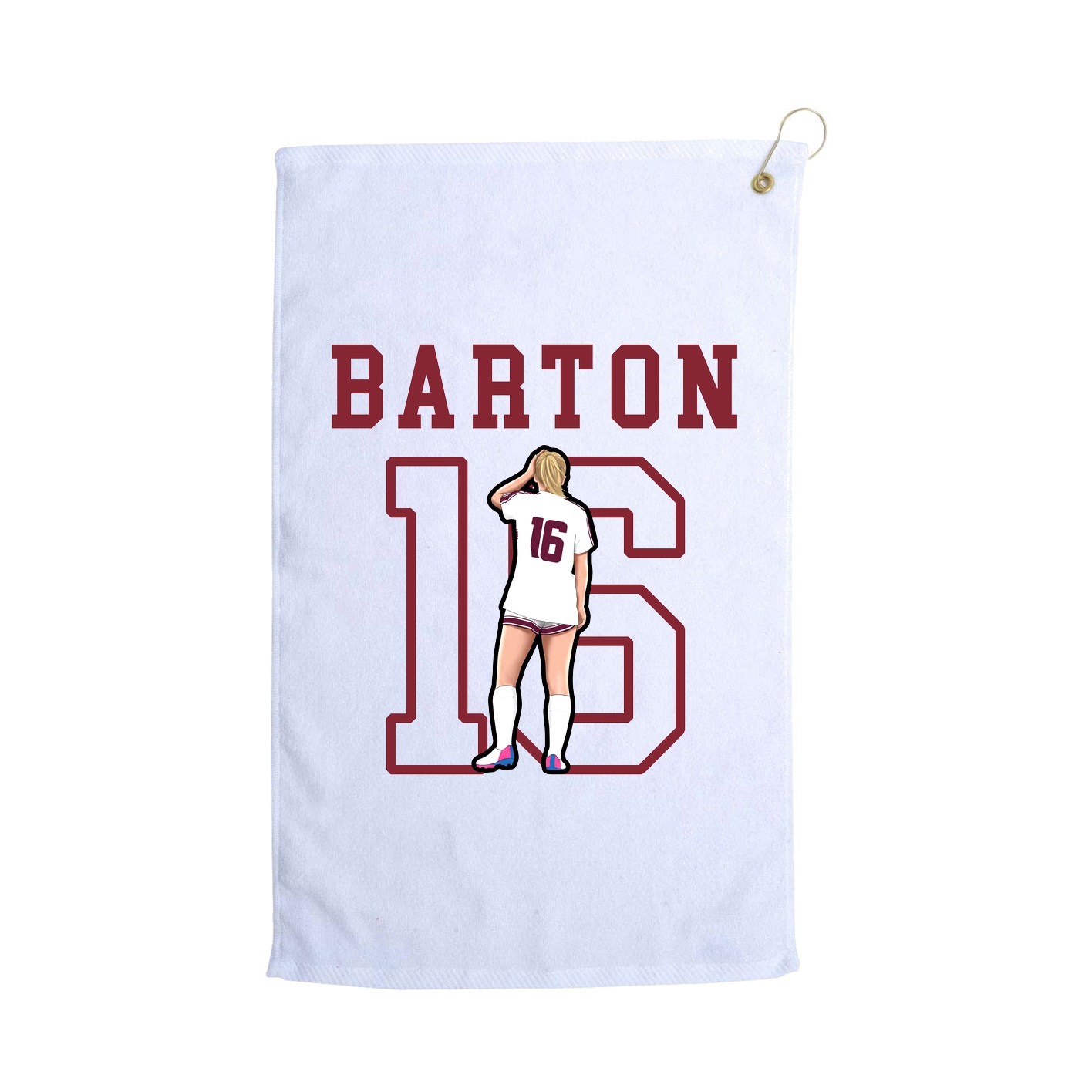 Golf Towel — Shirsey in White