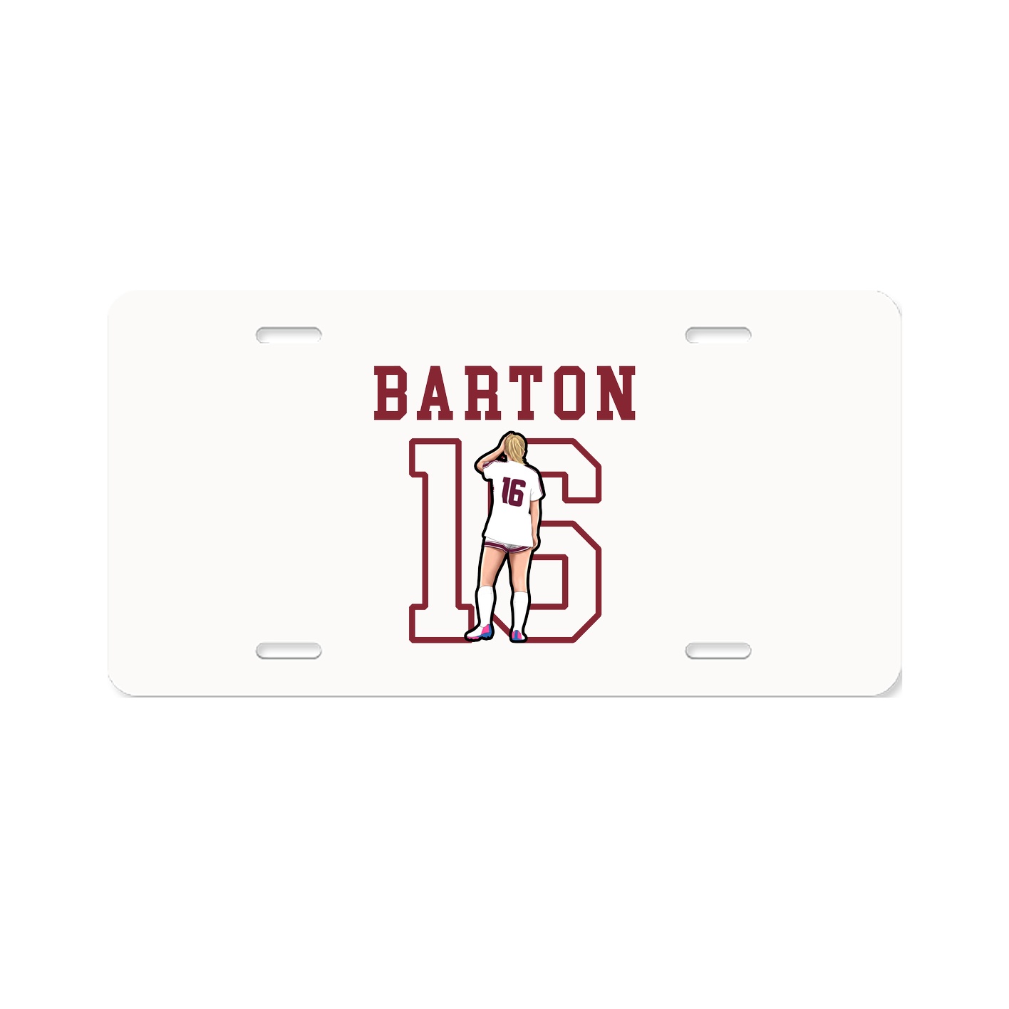 License Plate — Shirsey in Classic