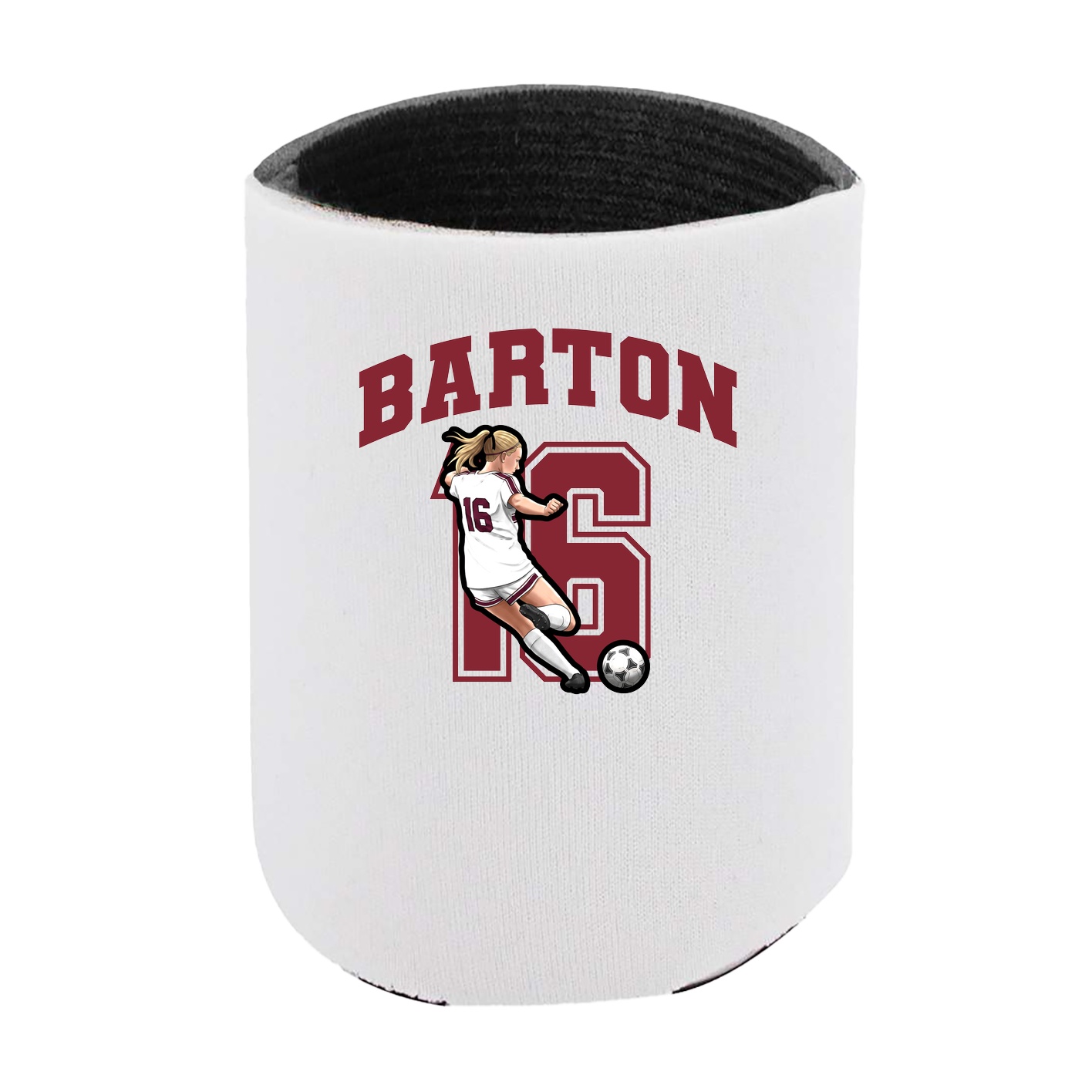 Can Holder — Number in White