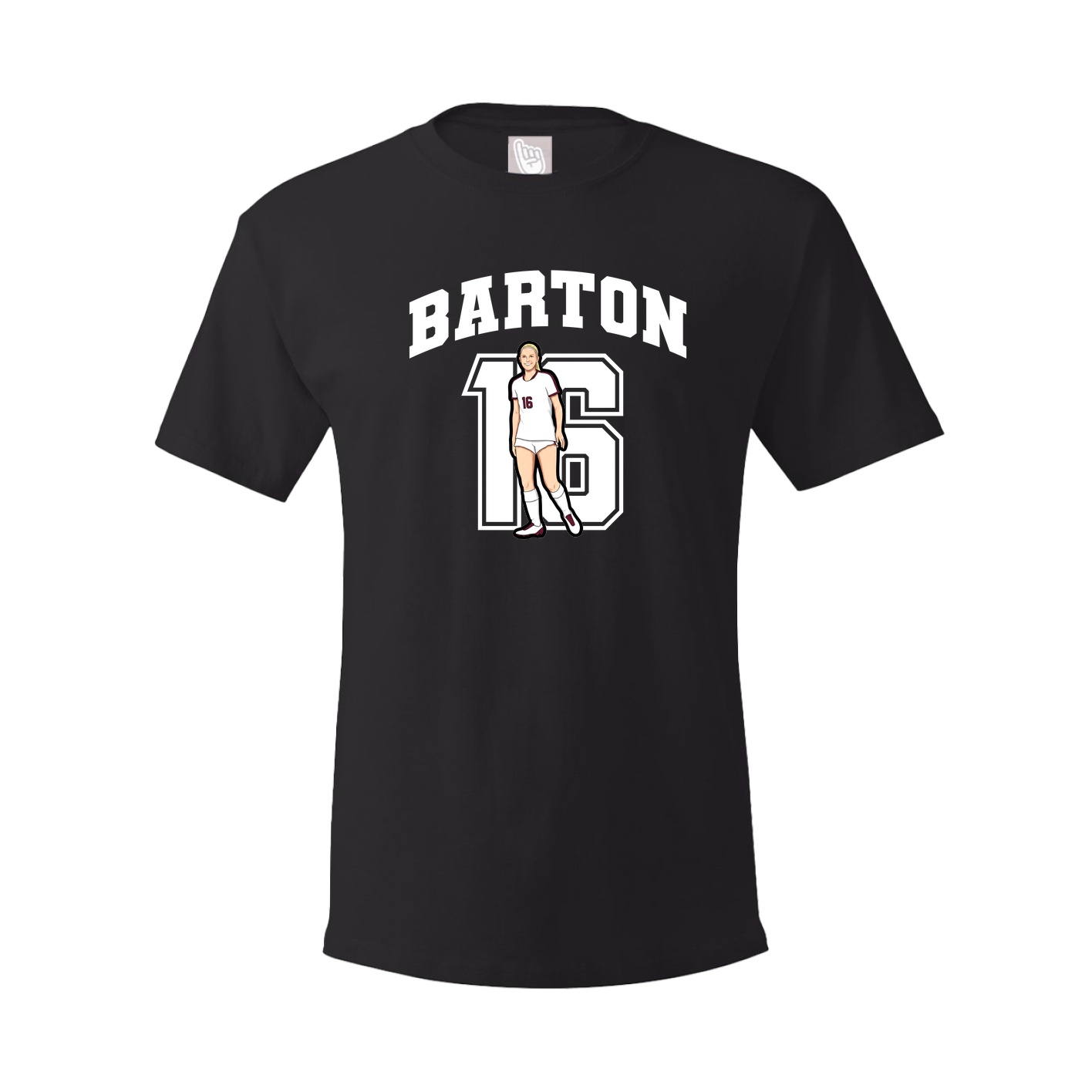 Youth Tee — Number in Black