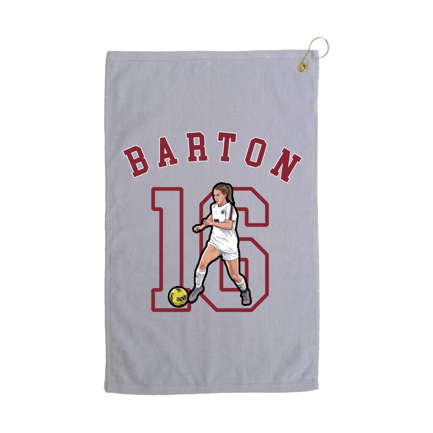 Golf Towel — Shirsey Arch in Grey