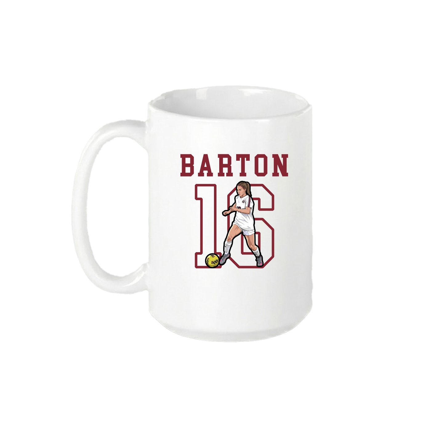 15oz Coffee Mug — Shirsey in White