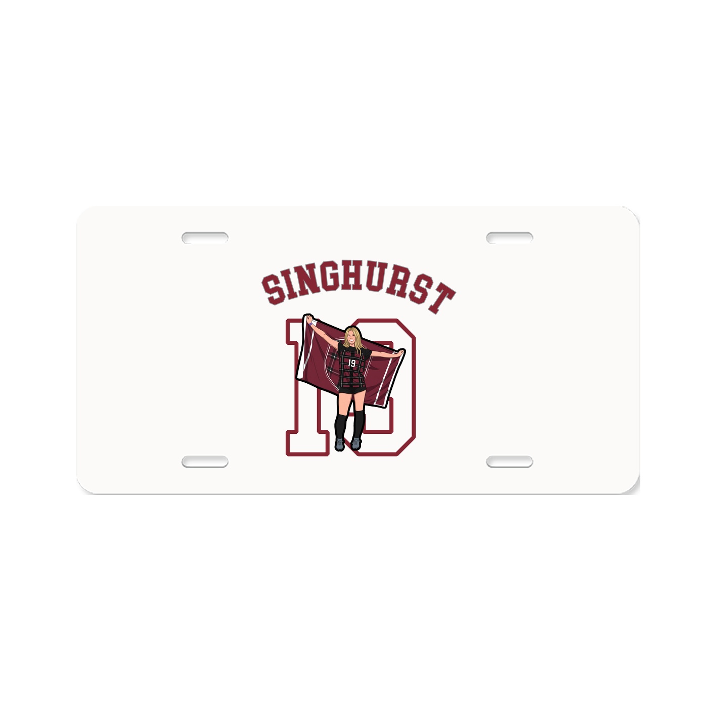License Plate — Shirsey Arch in Classic