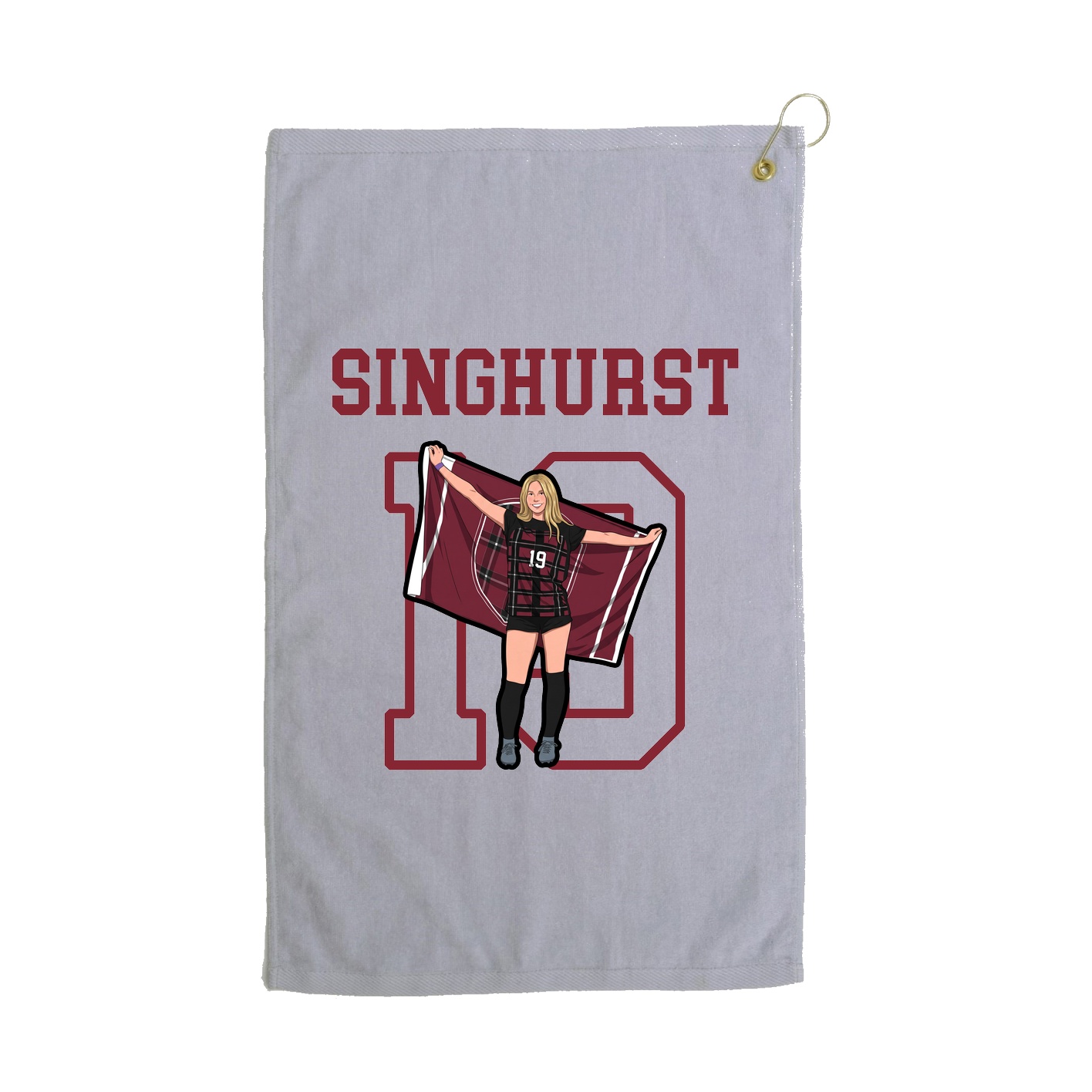 Golf Towel — Shirsey in Grey