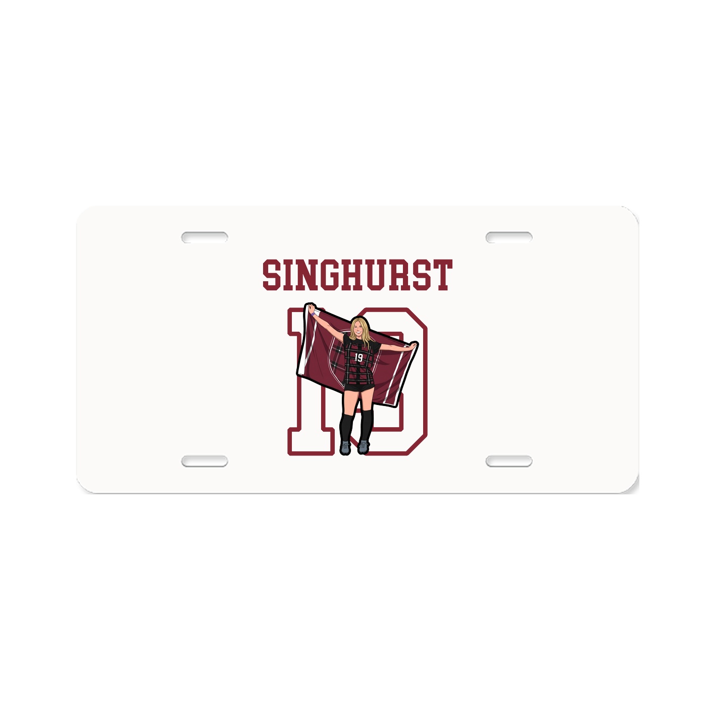 License Plate — Shirsey in Classic