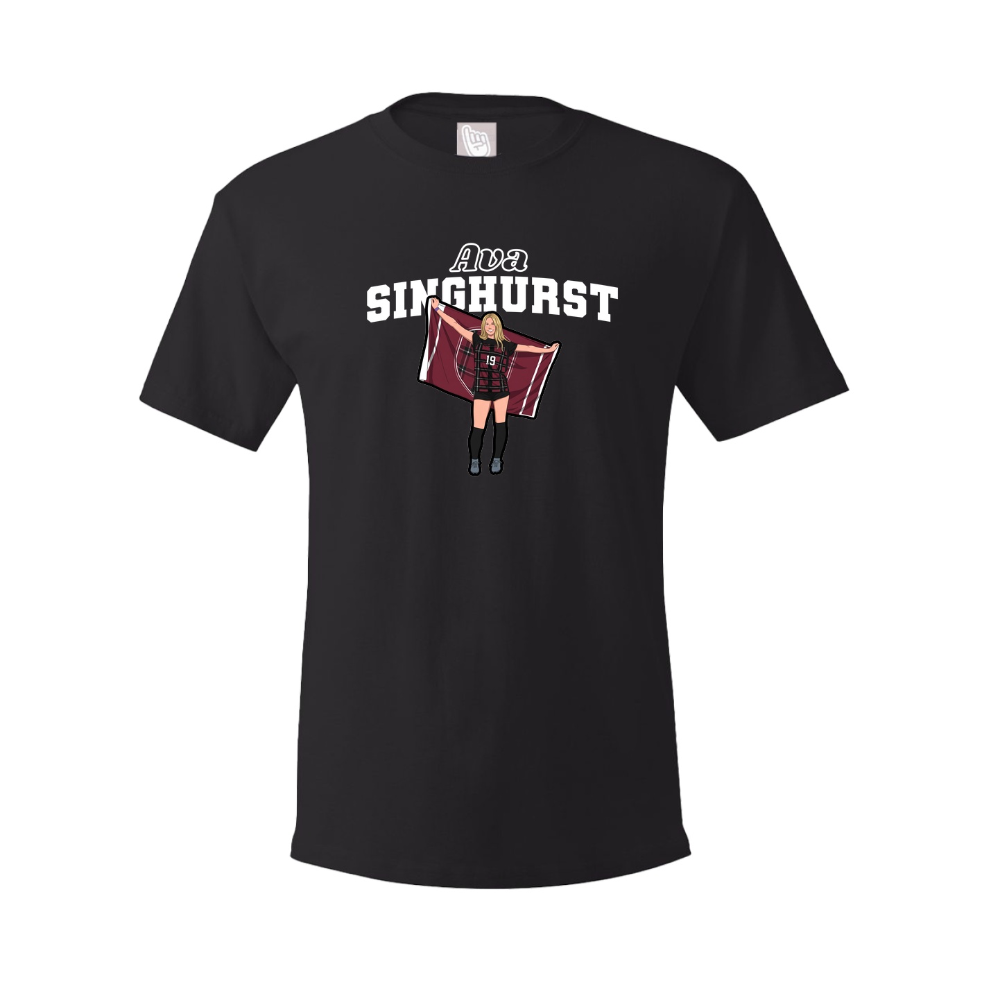 Tee — Name Arch in Black