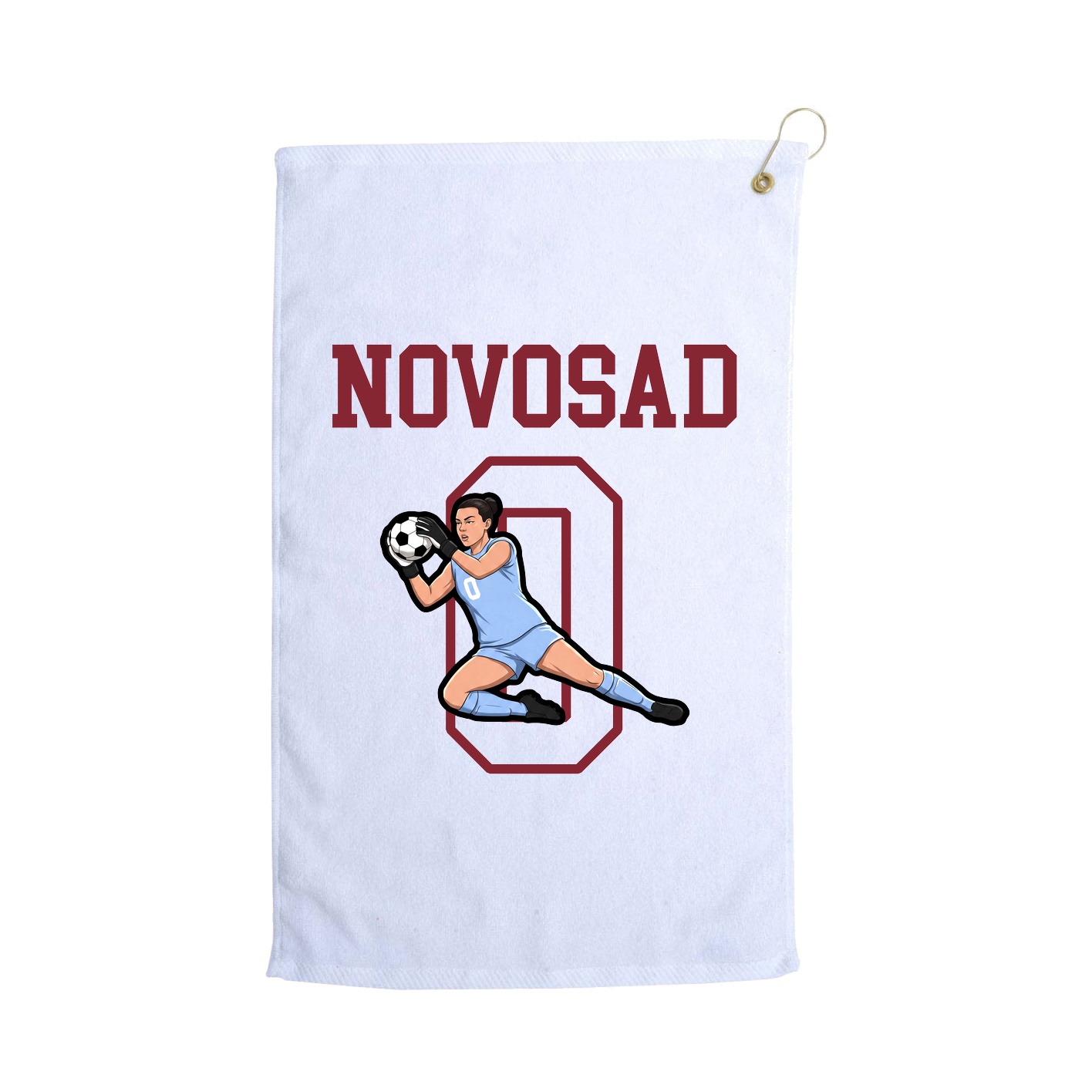 Golf Towel — Shirsey in White
