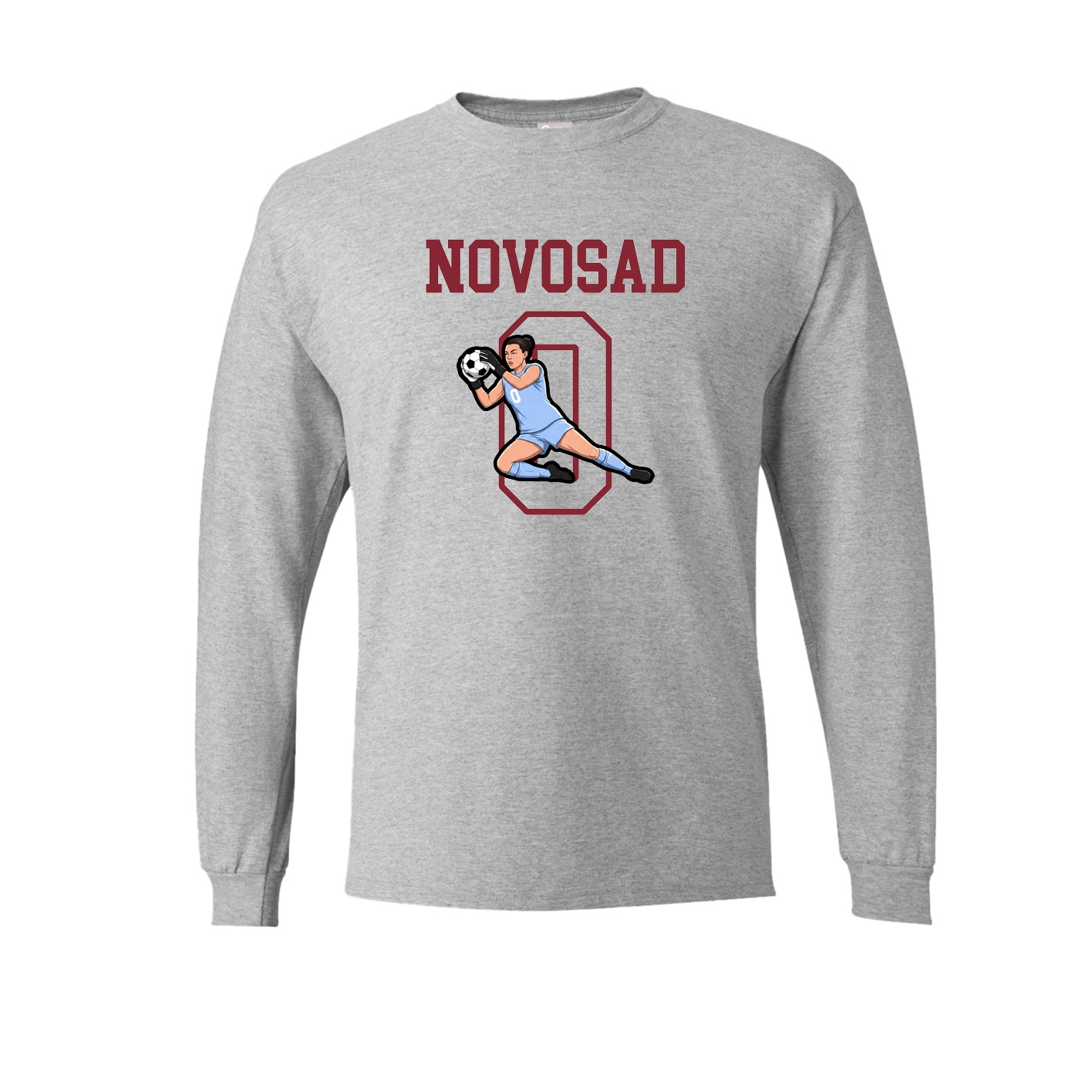 Long Sleeve Tee — Shirsey in Grey