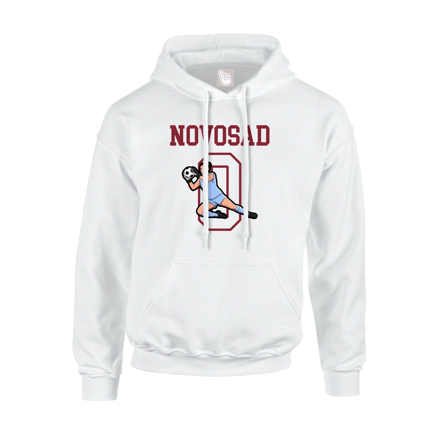 Youth Hoodie — Shirsey in White