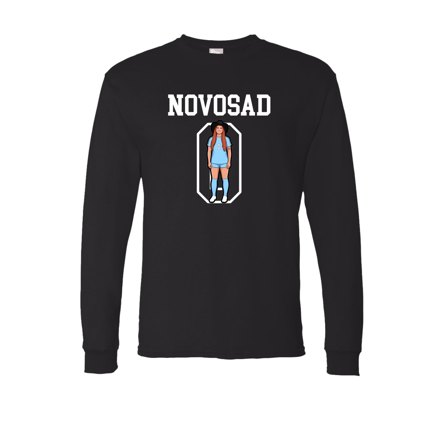 Long Sleeve Tee — Shirsey in Black