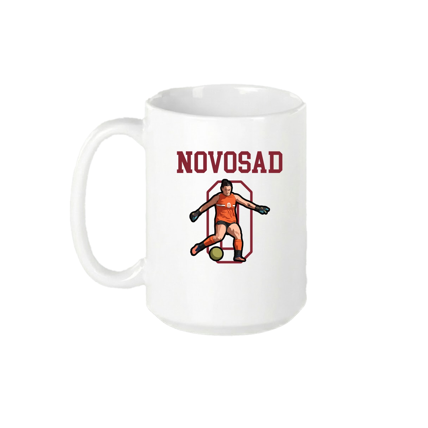 15oz Coffee Mug — Shirsey in White