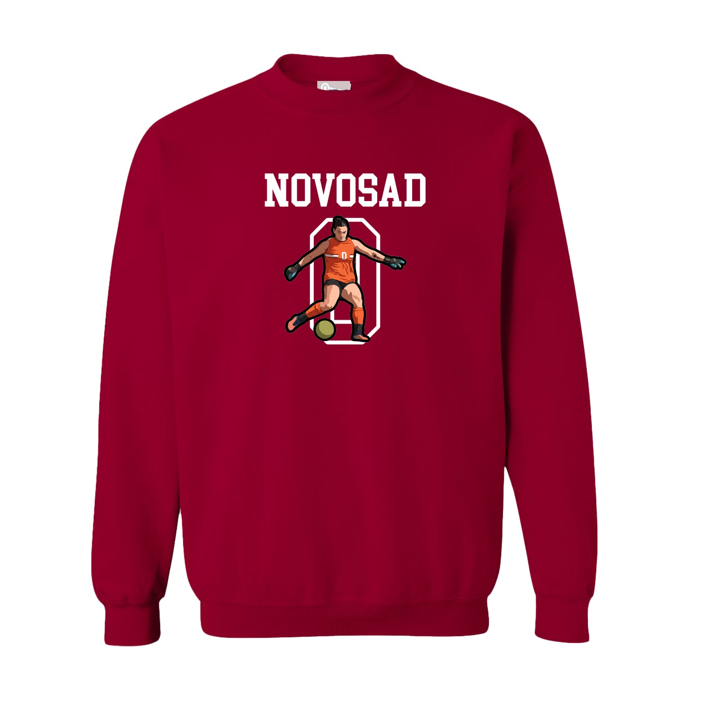 Fleece Crew — Shirsey in Cardinal