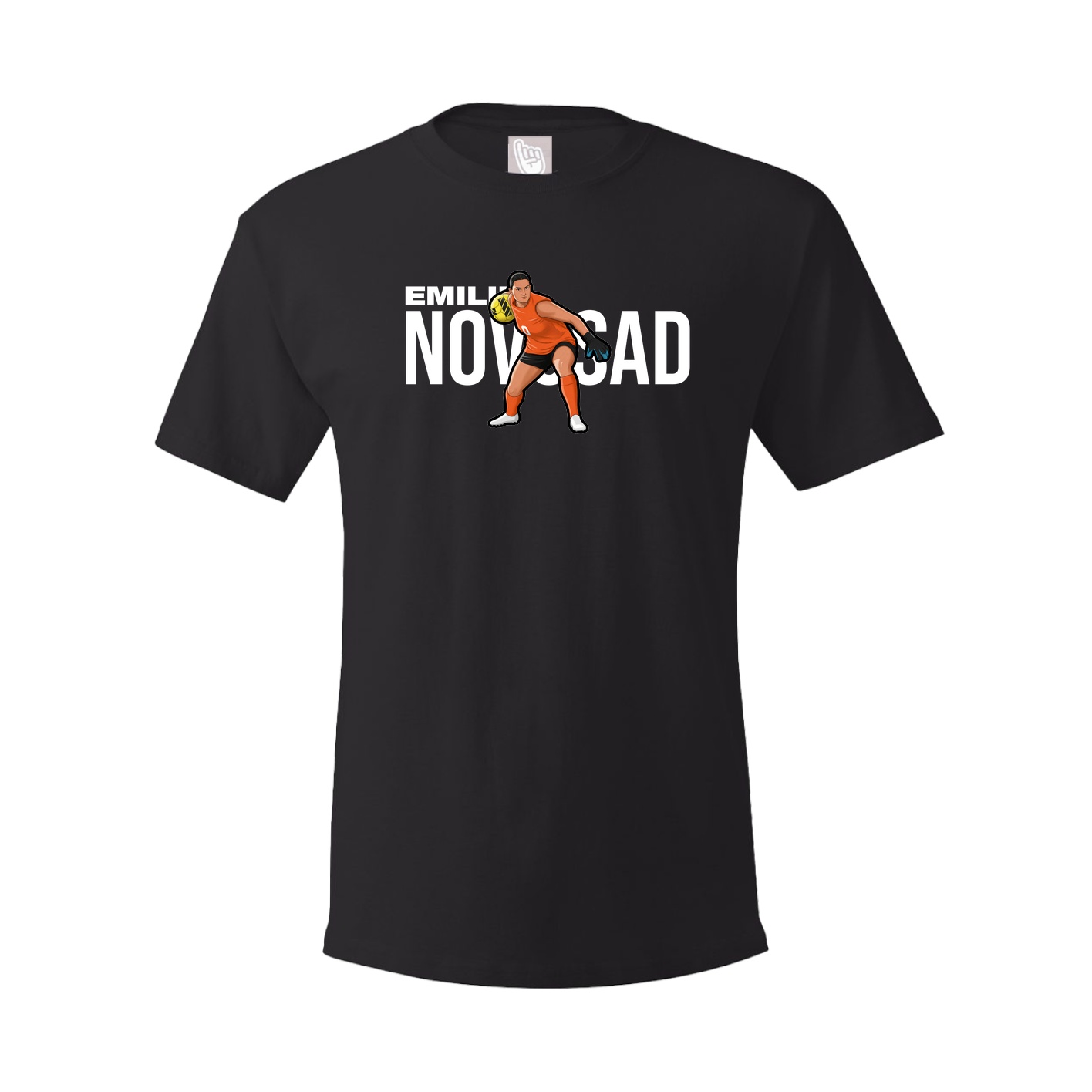 Youth Tee — Player Name in Black