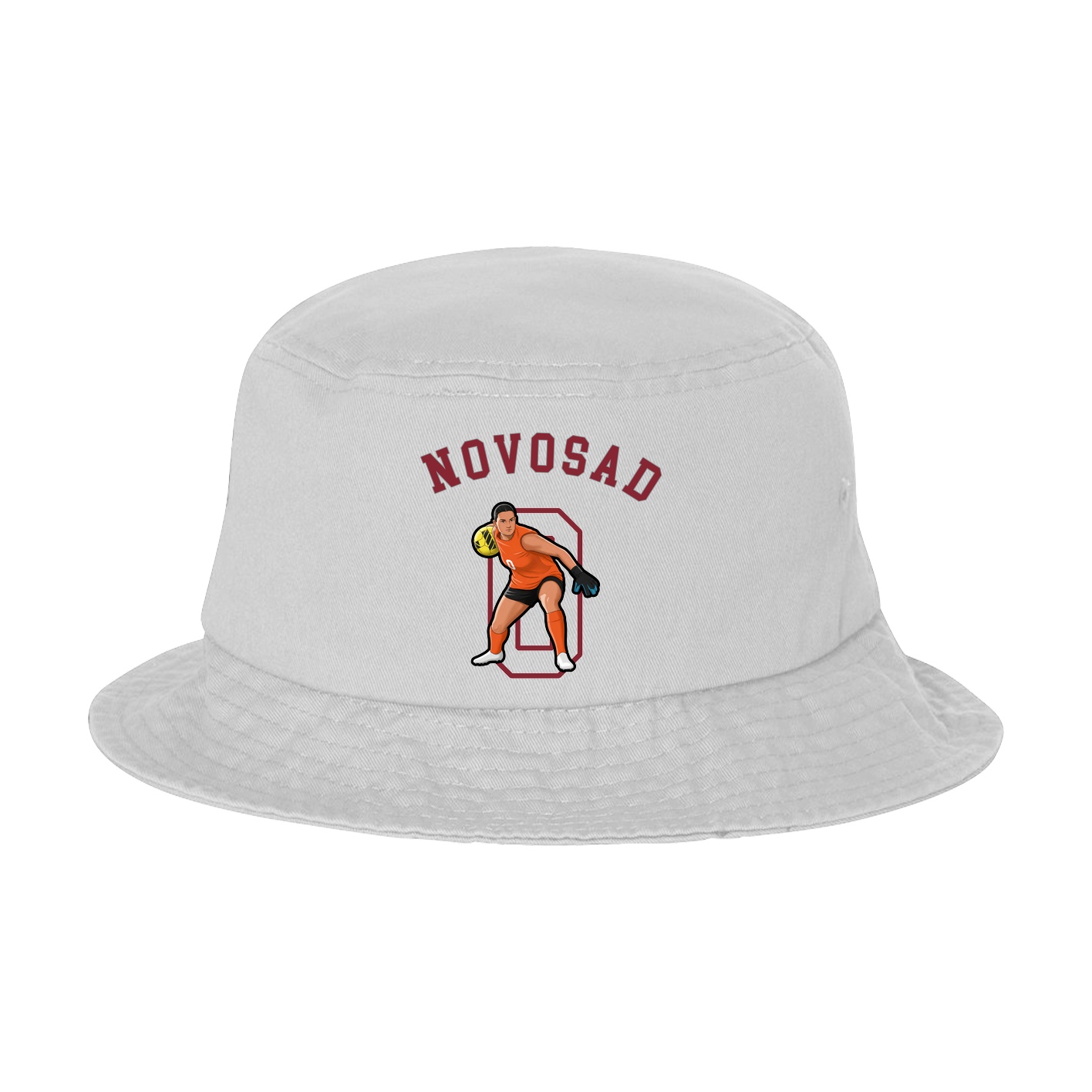 Bucket Cap — Shirsey Arch in White