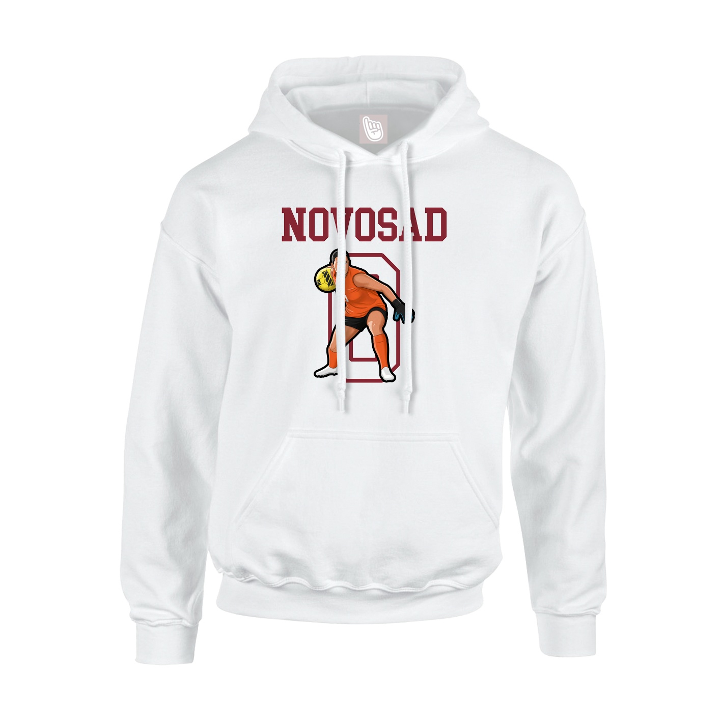 Youth Hoodie — Shirsey in White