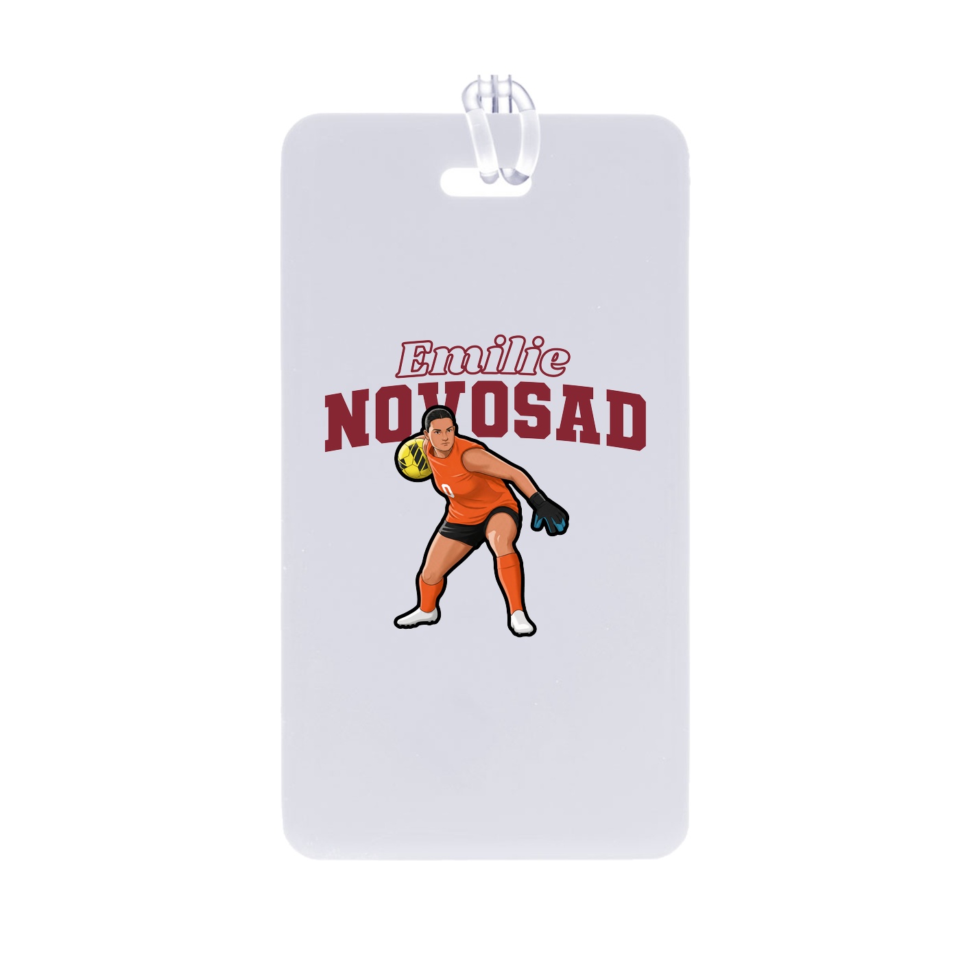 Bag Tag — Name Arch in Classic