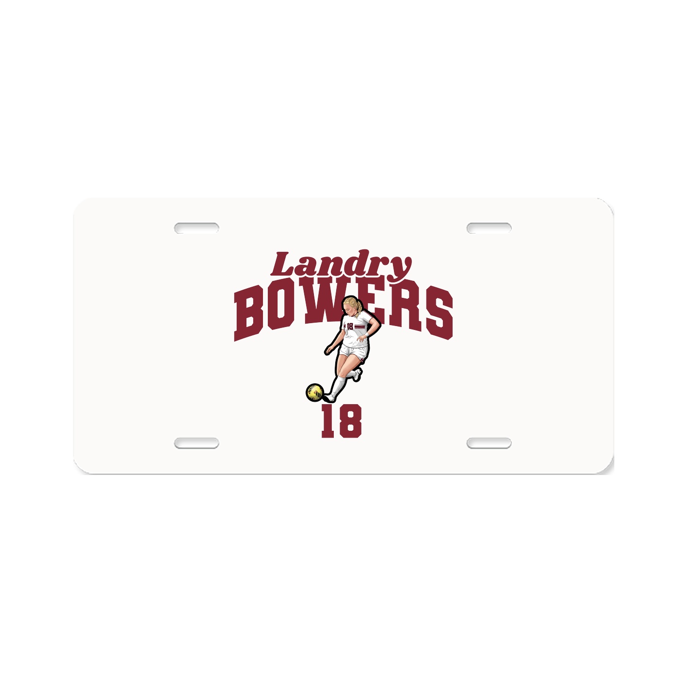 License Plate — Signature Arch in Classic