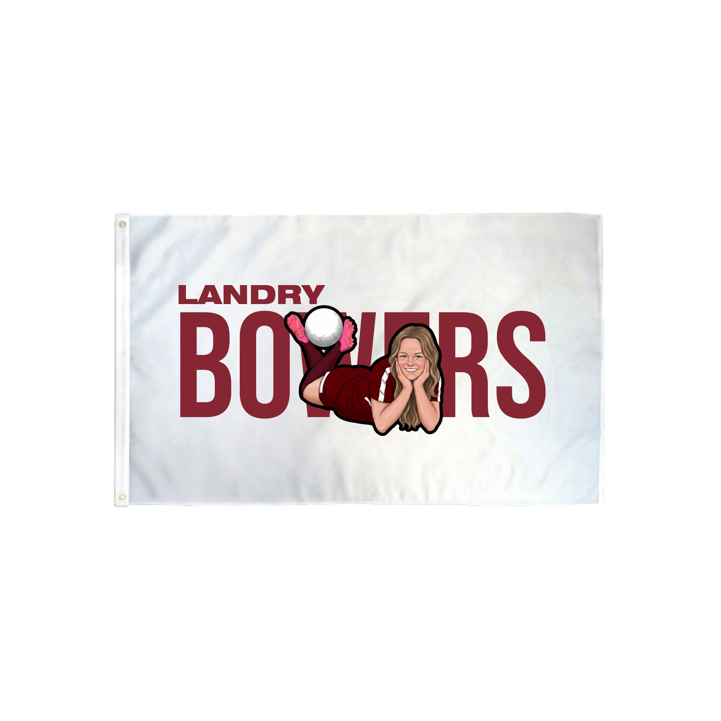 3x5 Flag — Player Name in Classic