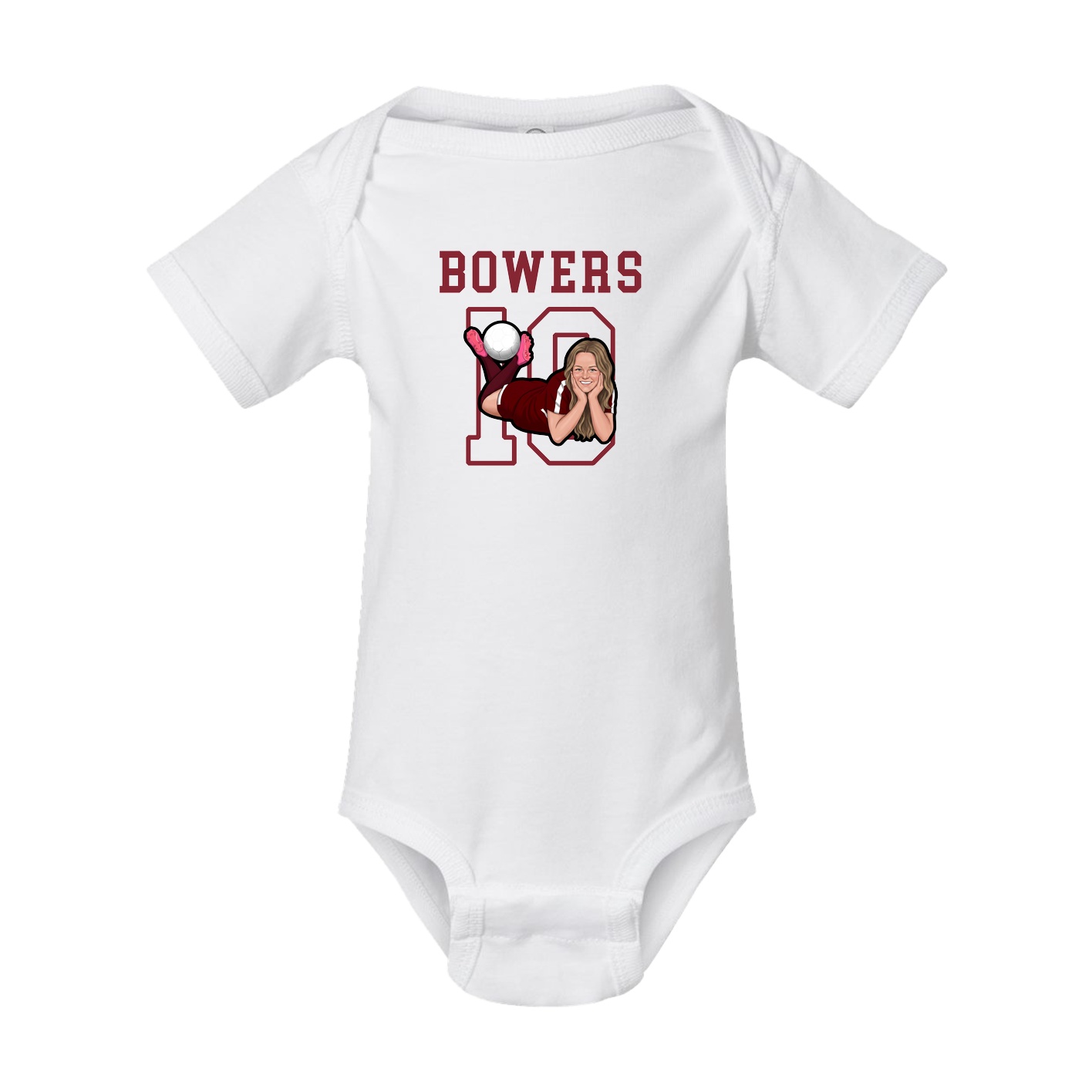 Baby Onesie — Shirsey in White