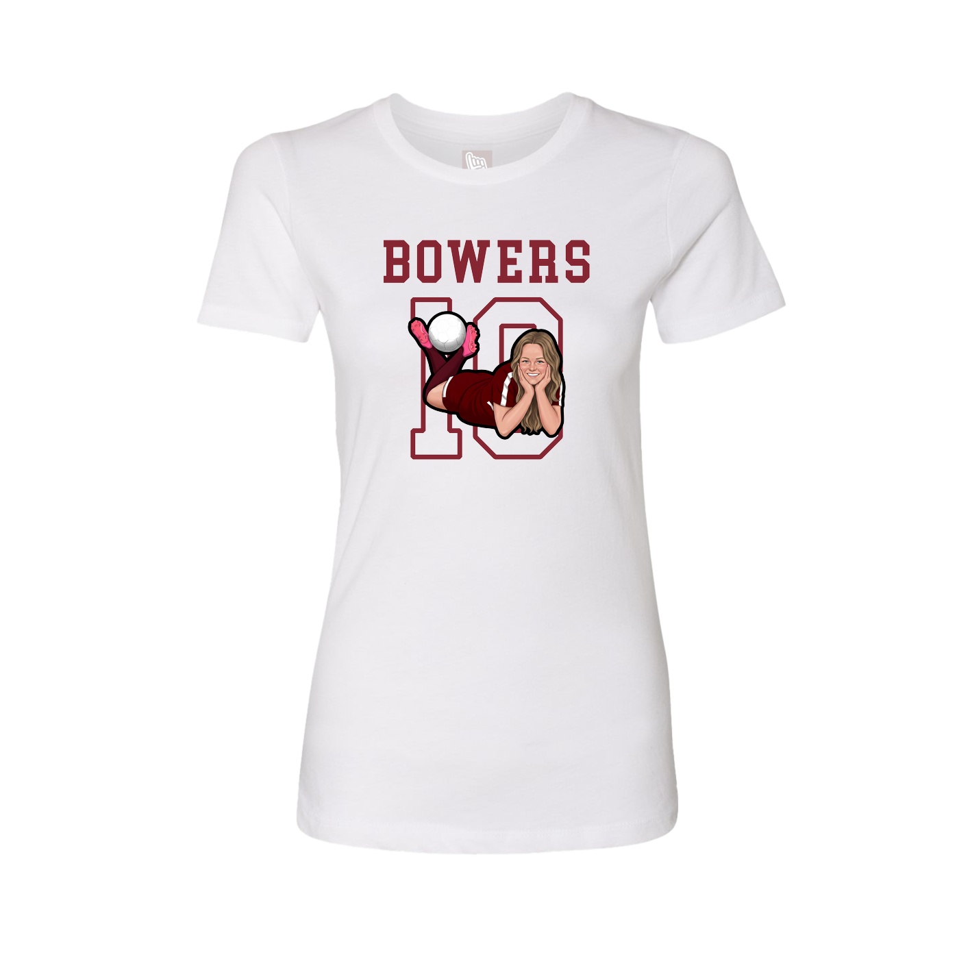 Fitted Women's Tee — Shirsey in White
