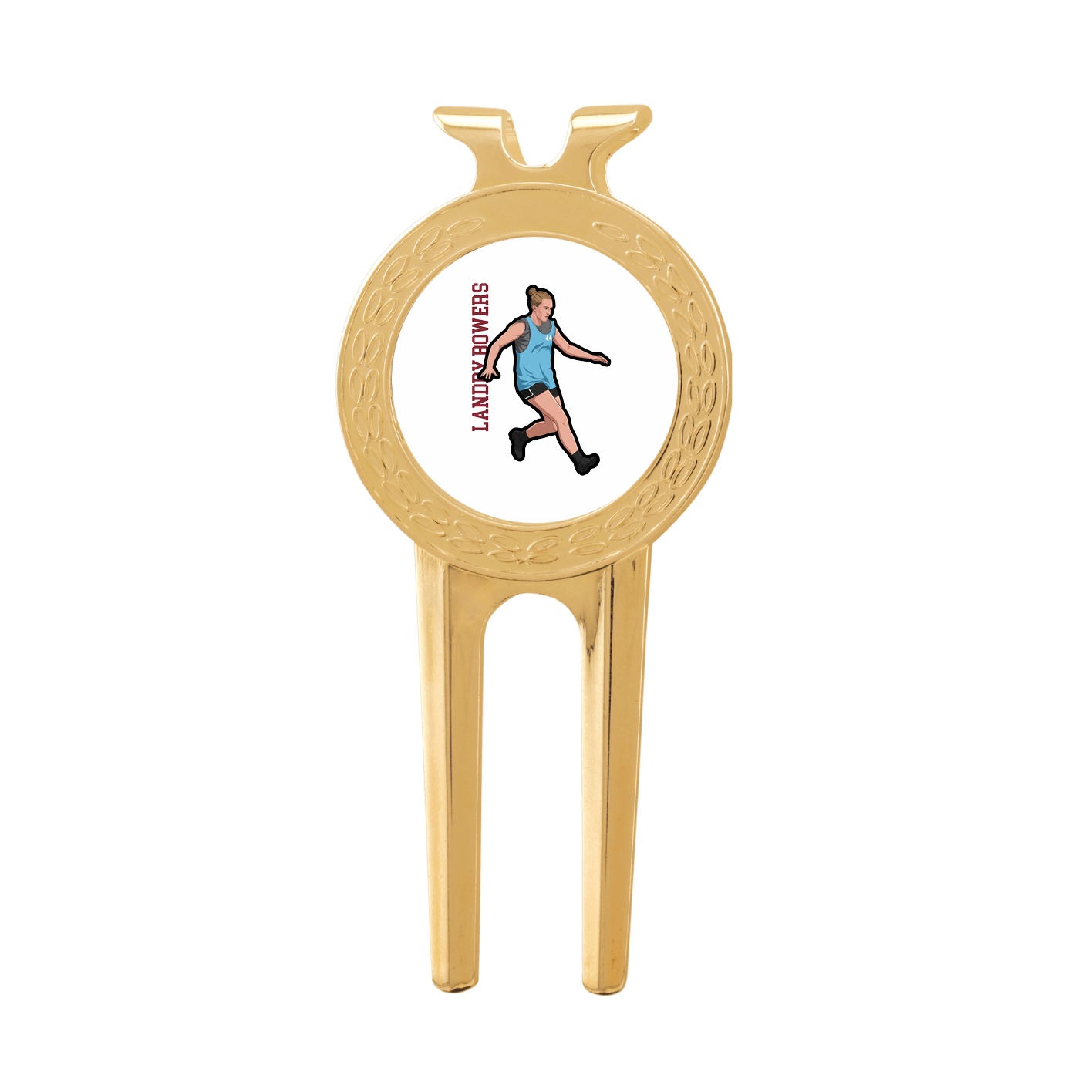 Divot Tool with Ball Marker — Name Vertical in Classic