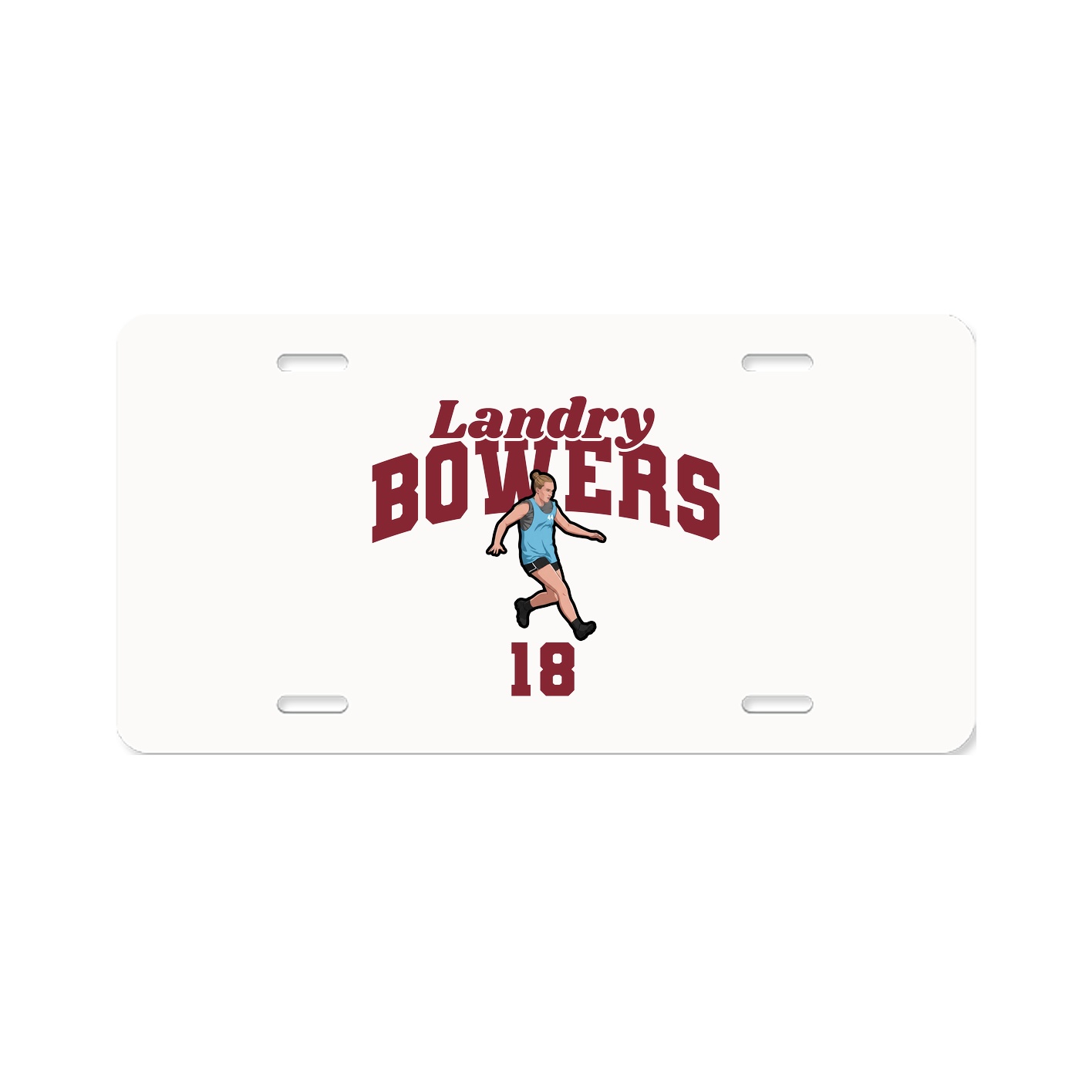 License Plate — Signature Arch in Classic