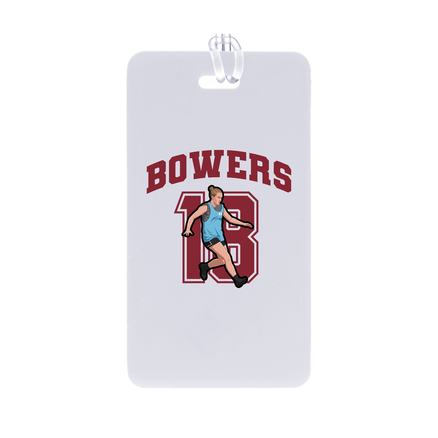 Bag Tag — Number in Classic