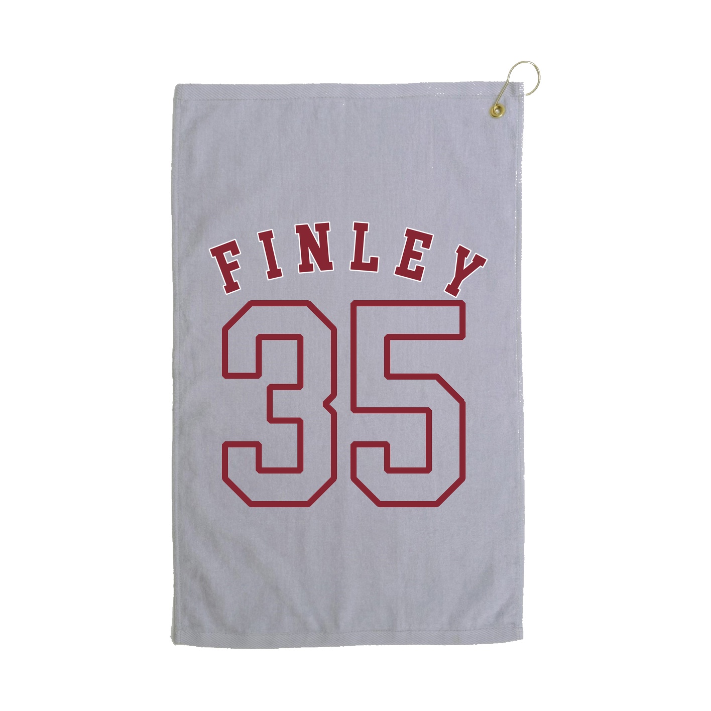 Golf Towel — Shirsey Arch in Grey