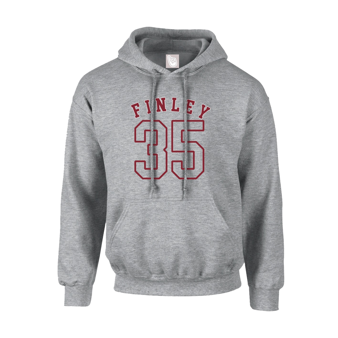 Hoodie — Shirsey Arch in Grey