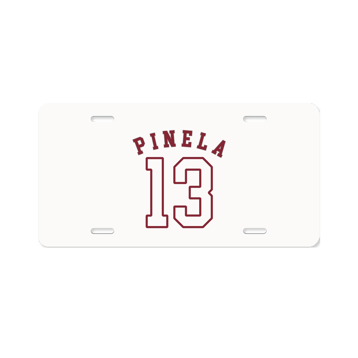 License Plate — Shirsey Arch in Classic