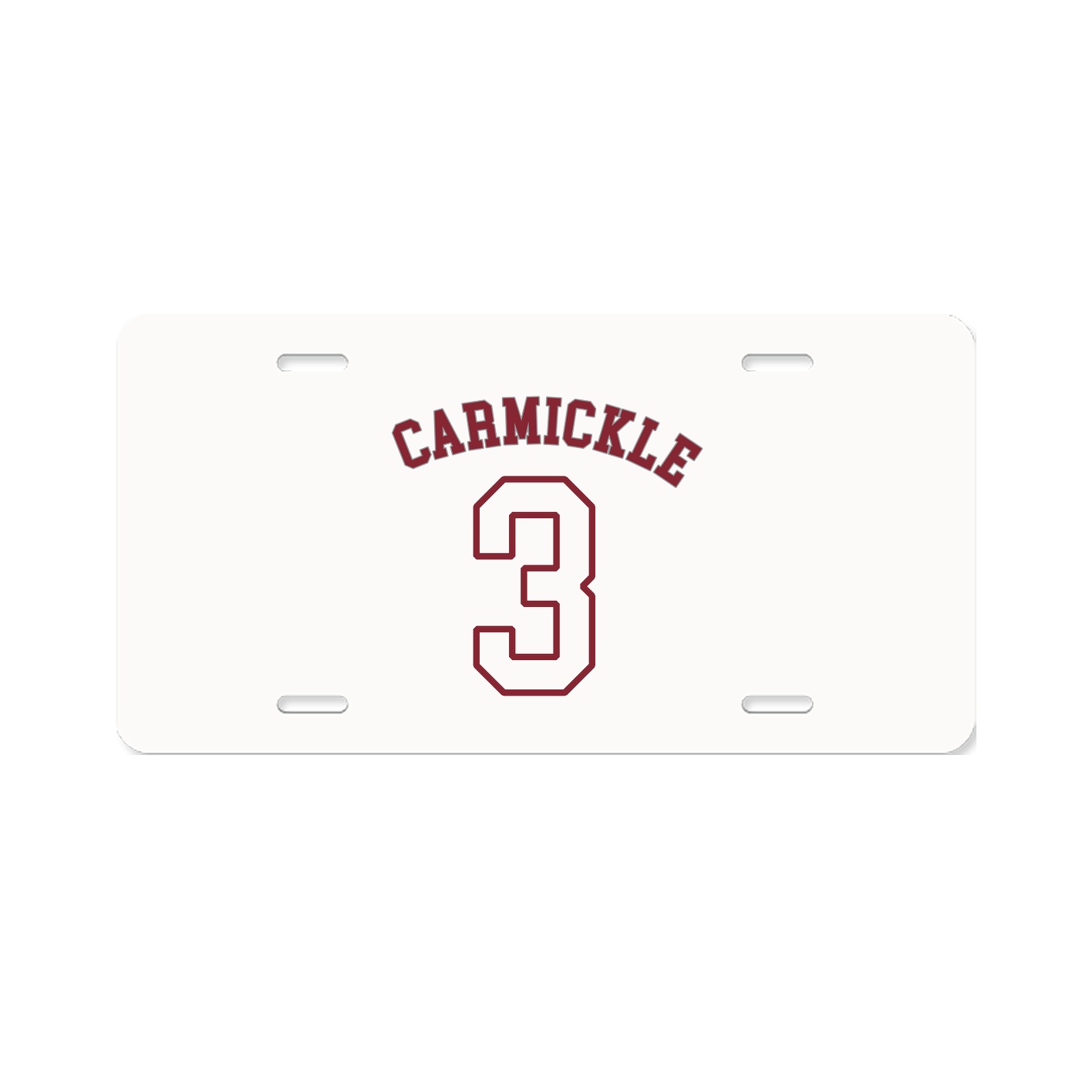 License Plate — Shirsey Arch in Classic