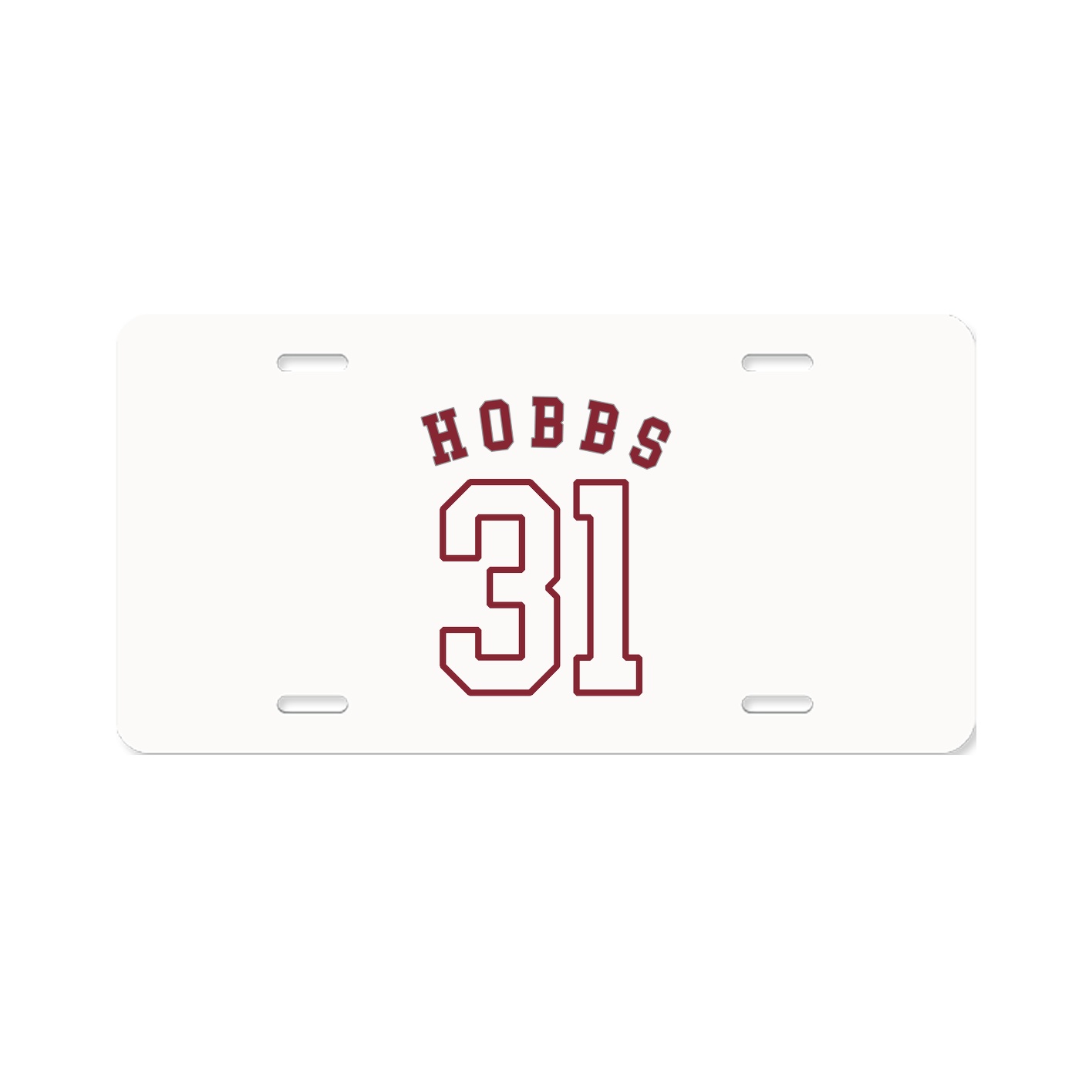 License Plate — Shirsey Arch in Classic
